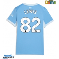 Manchester City Rico Lewis #82 Hjemmedrakt Dame 2026-27 Kortermet